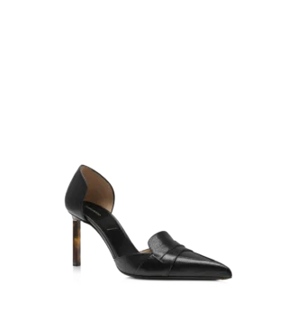 Supple Grain Leather Eva D’Orsay Pump Supple Grain Leather Eva D’Orsay Pump