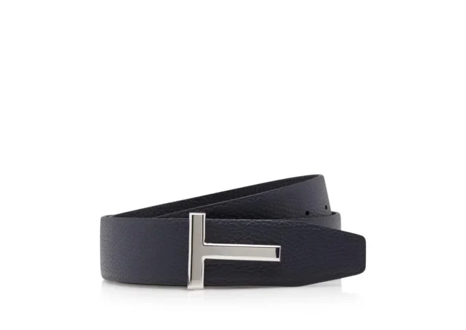 T Icon Reversible Leather Belt