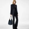 Single Breasted Peak Lapel Jacket Single Breasted Peak Lapel Jacket