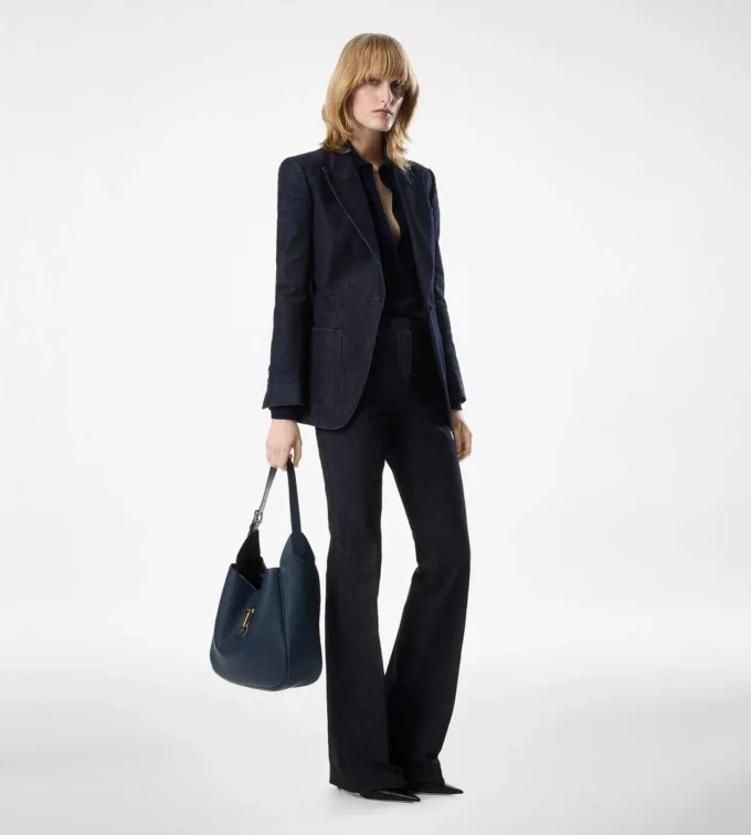 Single Breasted Peak Lapel Jacket Single Breasted Peak Lapel Jacket