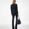 Single Breasted Peak Lapel Jacket Single Breasted Peak Lapel Jacket