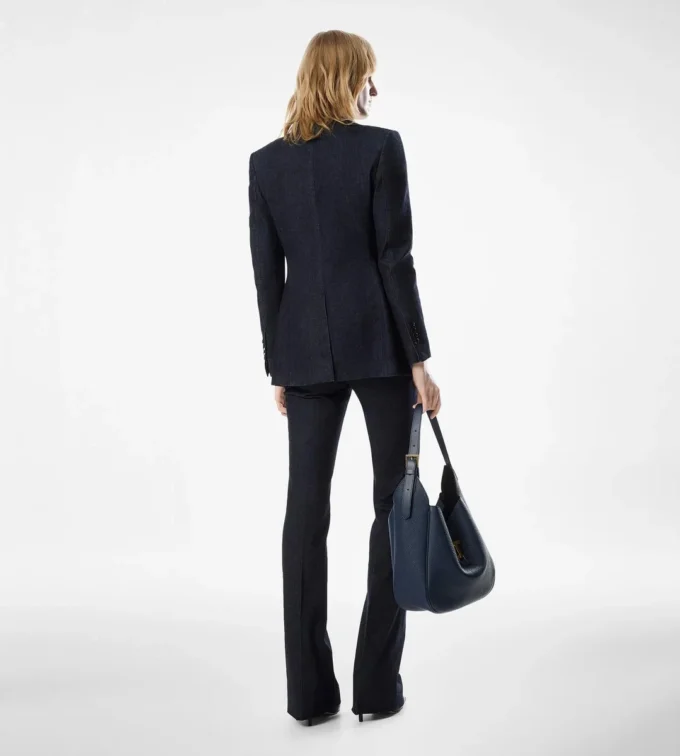 Single Breasted Peak Lapel Jacket Single Breasted Peak Lapel Jacket