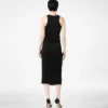 Tank Top Dress with Leather Detail Tank Top Dress with Leather Detail