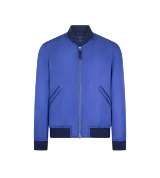 Technical Silk Poplin Lightweight Bomber