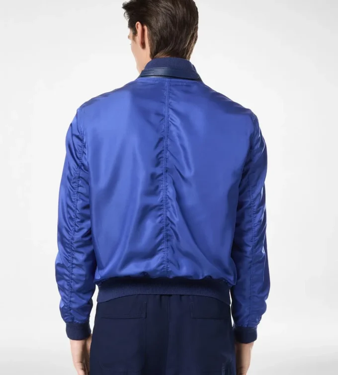 Technical Silk Poplin Lightweight Bomber