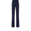 Tonal Stripe Virgin Wool Tailored Straight Pants