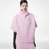 Ultrafine Cashmere Blend Funnel Neck Sculptural T-Shirt Ultrafine Cashmere Blend Funnel Neck Sculptural T-Shirt