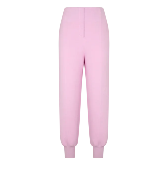 Ultrafine Cashmere Blend Sculptural Joggers