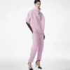 Ultrafine Cashmere Blend Sculptural Joggers