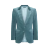 Velvet Micro Polka Dot Jacket