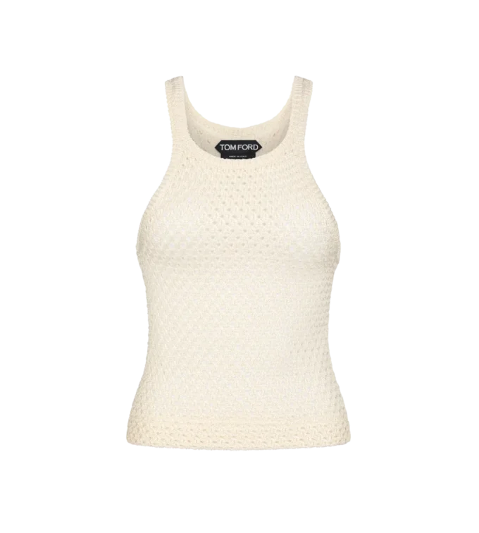 Vest with Metal T Shaped Signature Hardware