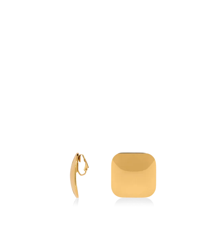 Vintage Gold Brass Amy Earrings