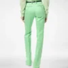 Washed Cotton Silk Blend Duchesse Tailored Straight Pants Washed Cotton Silk Blend Duchesse Tailored Straight Pants