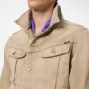 Washed Sand Icon Denim Jacket