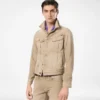 Washed Sand Icon Denim Jacket