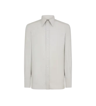 Washed Twill Slim Fit Shirt