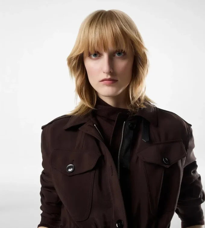 Wool Blend Field Jacket Wool Blend Field Jacket