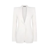 Wool Cashmere Flannel Single Breasted Jacket Wool Cashmere Flannel Single Breasted Jacket