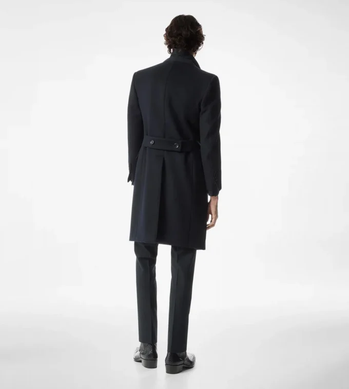 Wool Cashmere Light Tailored Coat