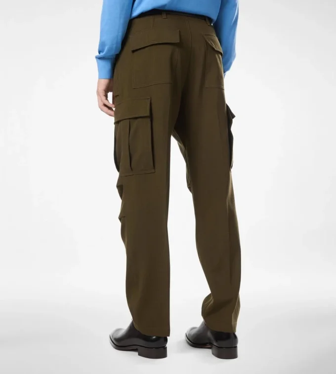 Wool Cashmere Silk Reps Cargo Pant Wool Cashmere Silk Reps Cargo Pant