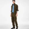 Wool Cashmere Silk Reps Harrington