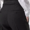 Wool Silk Blend High-Waisted Tuxedo Pants Wool Silk Blend High-Waisted Tuxedo Pants