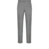 Wool Silk Linen Sharkskin Pant