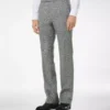 Wool Silk Linen Sharkskin Pant