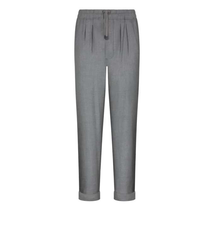 Yarn Dyed Silk Light Pant